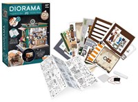 Buki diorama set costruzione caffè in miniatura con luci LED e accessori