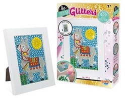 Buki set creativo lama glitter - mosaico con gemme colorate