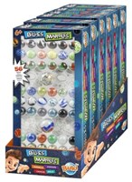 Buki biglie - scatola di biglie modello piccolo con 56 biglie di vetro