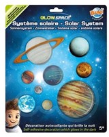 Buki sistema solare luminoso - Set pianeti glow in the dark