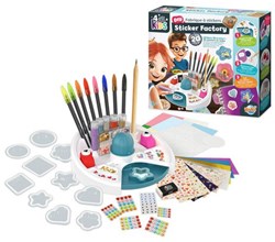 Buki studio adesivi crea sticker 3D giocattolo creativo bambini