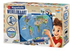 Buki mappa del mondo magnetica giocattolo educativo - scoprire il mondo