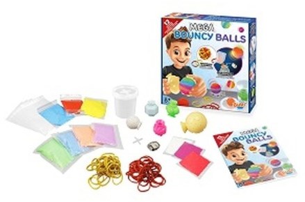 Buki set mega palline rimbalzanti kit creativo bambini