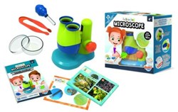 Buki microscopio giocattolo - Mini Sciences set educativo di esperimenti
