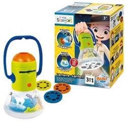 Buki torcia giocattolo MINI SCIENCES 3 in 1 con animali e LED