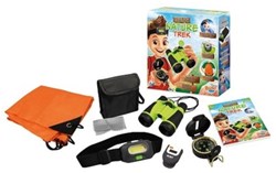 Buki Set Natura - Set avventura con binocolo e bussola per bambini