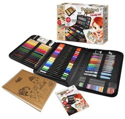 Buki astuccio da disegno professionale - set creativo per bambini