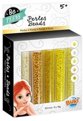 Buki tubi di perline giocattolo giallo - perle creative per bambini
