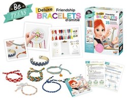 Buki braccialetti dell'amicizia deluxe set creativo cotone bambini