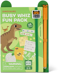 Tiger Tribe libro di puzzle giocattolo - Dinosaurs Fun Pack ricarica
