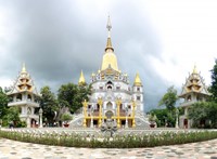 Grafika puzzle Buu Long Temple - puzzle 2000 pezzi