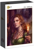 Grafika puzzle By the Light of a Candle - 2000 pezzi fantasy-2