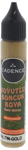 Cadence Cadence Dimensional Verf Glitter 25 ml Goud
