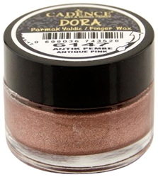 Cadence cera per dita rosa antico 20 ml - vernice metallica per hobby