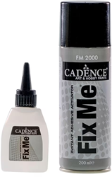 Cadence colla istantanea set - adesivo forte e attivatore 50-200 ml