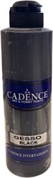 Cadence Gesso 250 ml nero pittura creativa