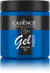 Cadence Heavy Body Gel Impasto - 250 ml - China Blue - Pittura