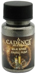 Cadence vernice per candele 50 ml antracite - pittura creativa per decorazione candele