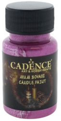 Cadence vernice per candele 50 ml fucsia - vernice creativa per decorazione candele