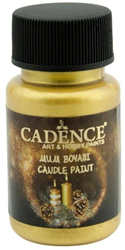 Cadence vernice per candele 50 ml oro vernice decorativa candele