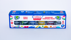 Cadence set di colori a gouache per bambini - Kooky tempera 6x30ml