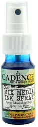 Cadence spray inchiostro blu - vernice creativa mixed media 25 ml