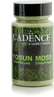 Cadence vernice effetto muschio verde chiaro 90 ml - pittura creativa