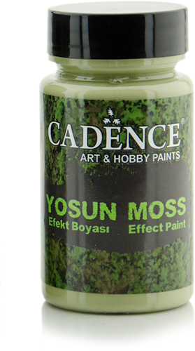 Cadence vernice effetto muschio verde chiaro 90 ml - pittura creativa