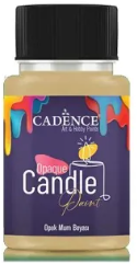 Cadence vernice per candele beige - Vernice opaca per candele 50 ml decorazione