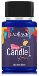 Cadence vernice per candele navy - Opaque Candle Paint 50 ml decorazione