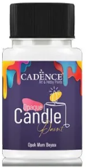 Cadence vernice per candele White 50 ml - vernice decorativa per candele
