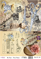 Cadence carta di riso decoupage 30x42 cm materiale creativo