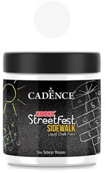 Cadence gesso liquido per marciapiede bianco 250 ml - pittura creativa da esterno