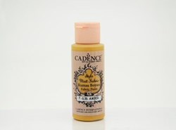 Cadence vernice tessile opaca 59ml Ambra - pittura creativa per tessuti