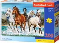 Castorland puzzle Call of Nature - 200 pezzi animali-2