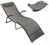 Calypso opvouwbaar ligbed metaal/textil