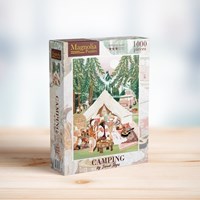 Magnolia puzzle Camping - puzzle 1000 pezzi multicolore-2