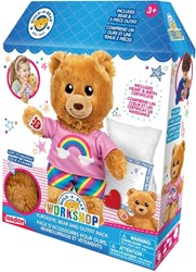 Casdon peluche giocattolo Build-A-Bear Workshop Furtastic Bear e outfit