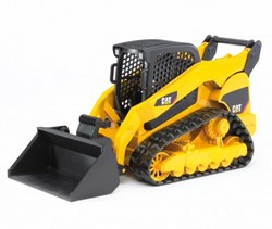 Bruder CAT Caterpillar Delta caricatore veicolo da cantiere giallo 1:16 giocattolo
