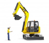 Bruder escavatore Cat giocattolo con personaggio - cantiere-2