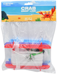 Catch Fishing set giocattolo lenza per granchi - pesca ai granchi - set da 3