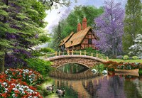 Castorland puzzle Casa sul fiume - 1000 pezzi - Dominic Davison