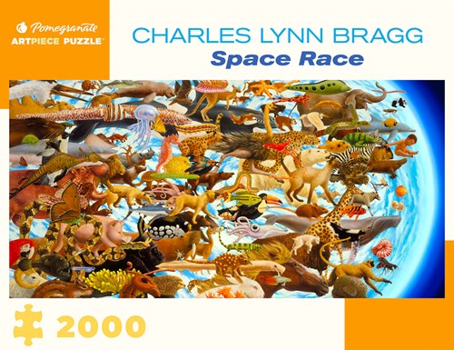 Pomegranate puzzle Space Race 2000 pezzi Charles Lynn Bragg