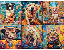 Castorland puzzle rompicapo Choose Your Pet - 2000 pezzi gatti