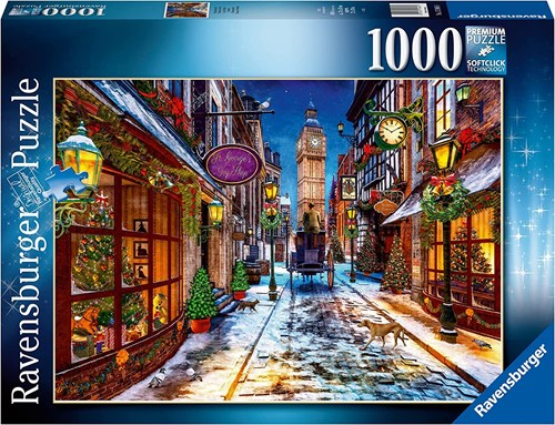 Ravensburger puzzle Weihnachtszeit - 1000 pezzi puzzle natalizio-2