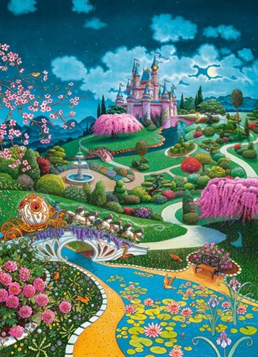 Castorland puzzle Castello di Cenerentola - 100 pezzi giocattolo