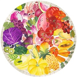 Ravensburger puzzle Fruits and Vegetables - puzzle rotondo 500 pezzi
