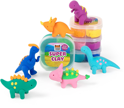 Tiger Tribe set pasta modellabile dinosauri - gioco creativo bambini