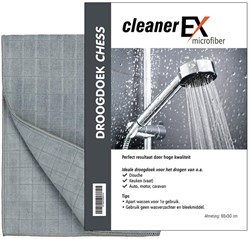 Panno asciugatura microfibra pulizia 65x50cm grigio per cucina e auto
