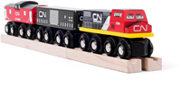 Bigjigs Treno CN in legno-3